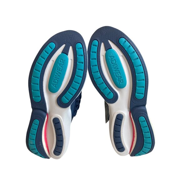 NWT Adidas AlphaBoost V1 Sneakers Women's 10 Crew Blue Lucid Pink - Picture 8 of 15